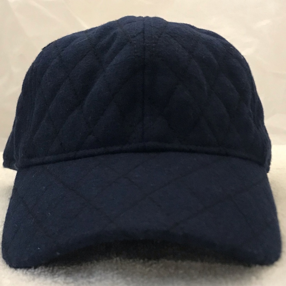 Women's Madewell Adjustable Navy Blue Wool Cap